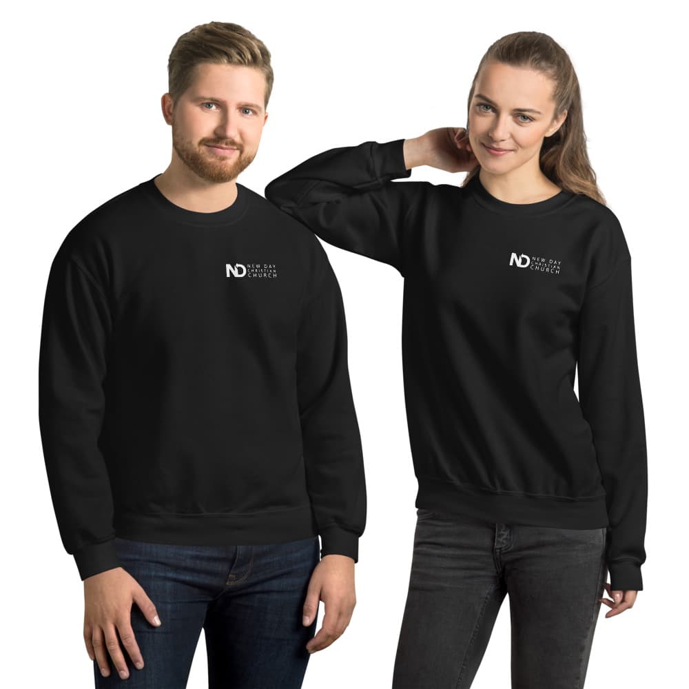 NDCC Black Unisex Heavy Blend Crewneck Sweatshirt
