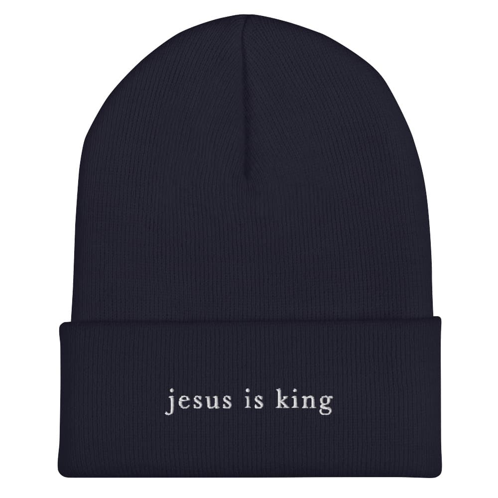 Jesus Is King Beanie
