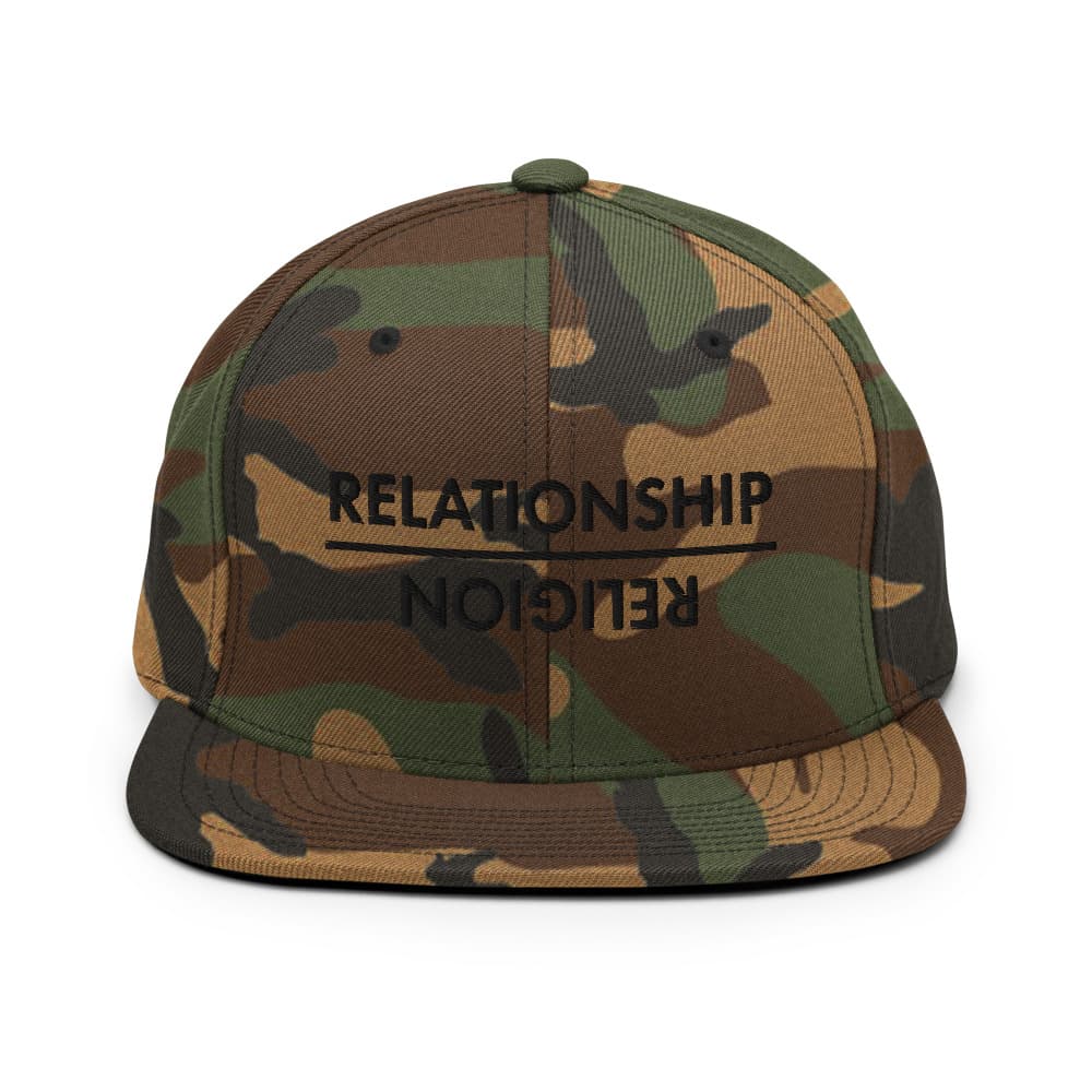 R over R Snapback (black)