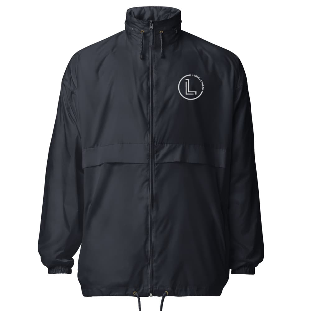 Round Logo Unisex Windbreaker 32000