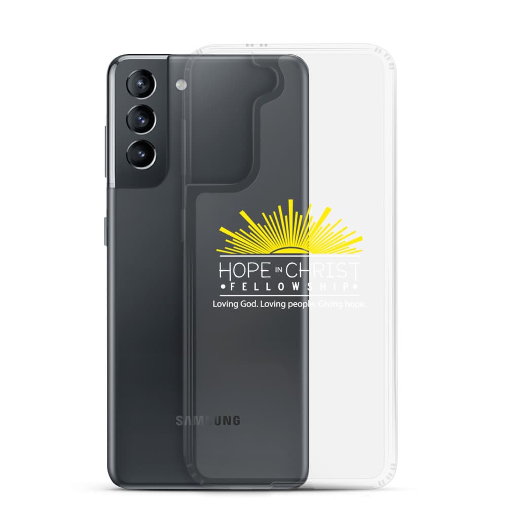 HICF WHITE LOGO Samsung Case