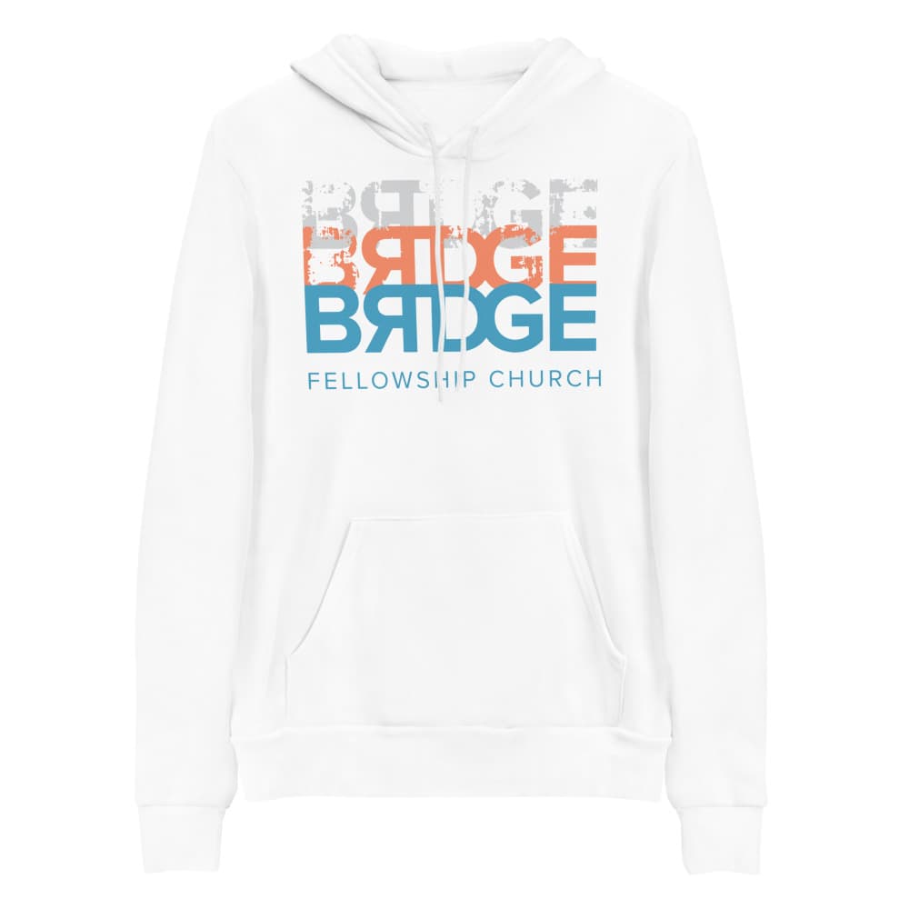 BRDIGE Stacked Logo Unisex Fleece Pullover Hoodie
