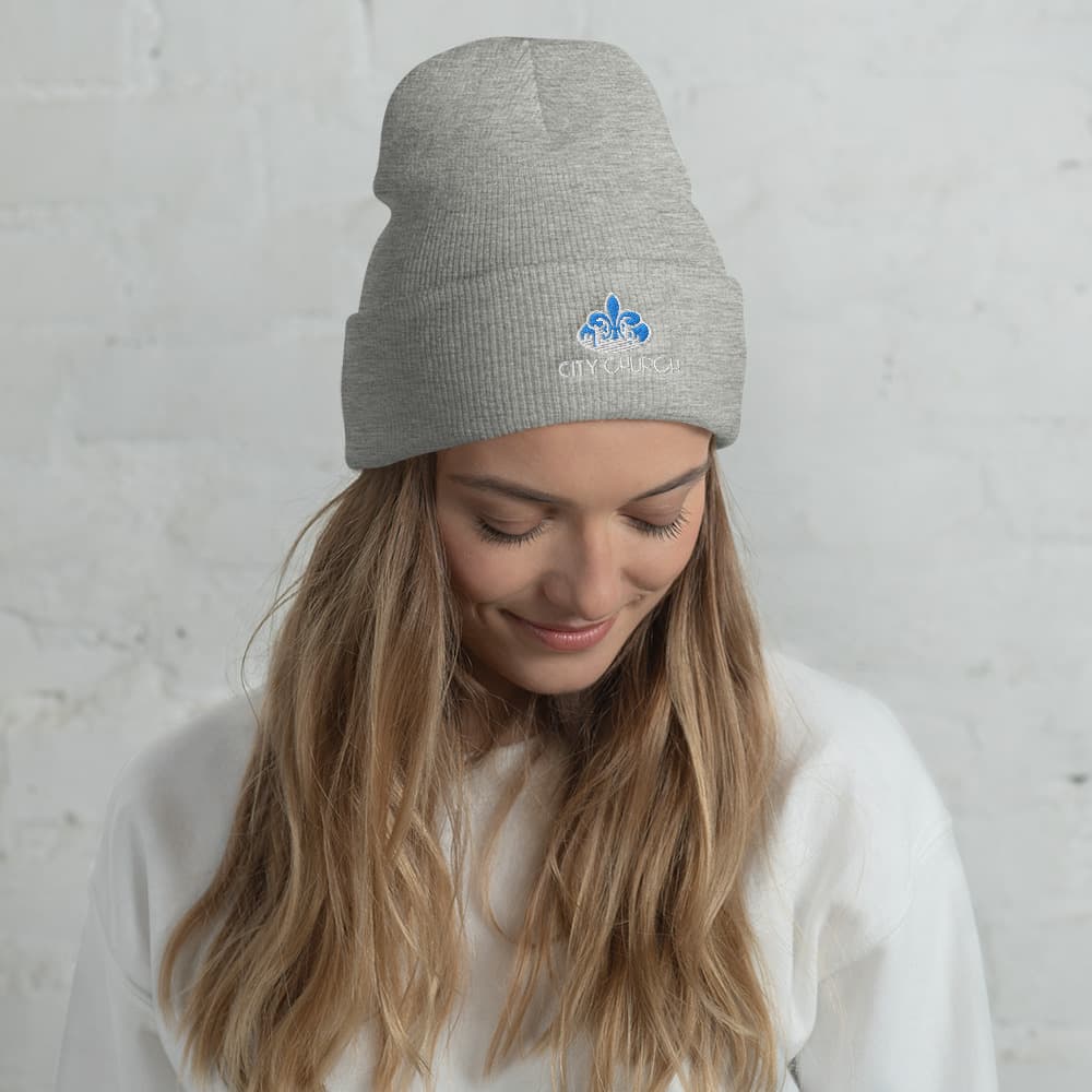 City Church Yupoong 12" Cuffed Beanie 1501KC