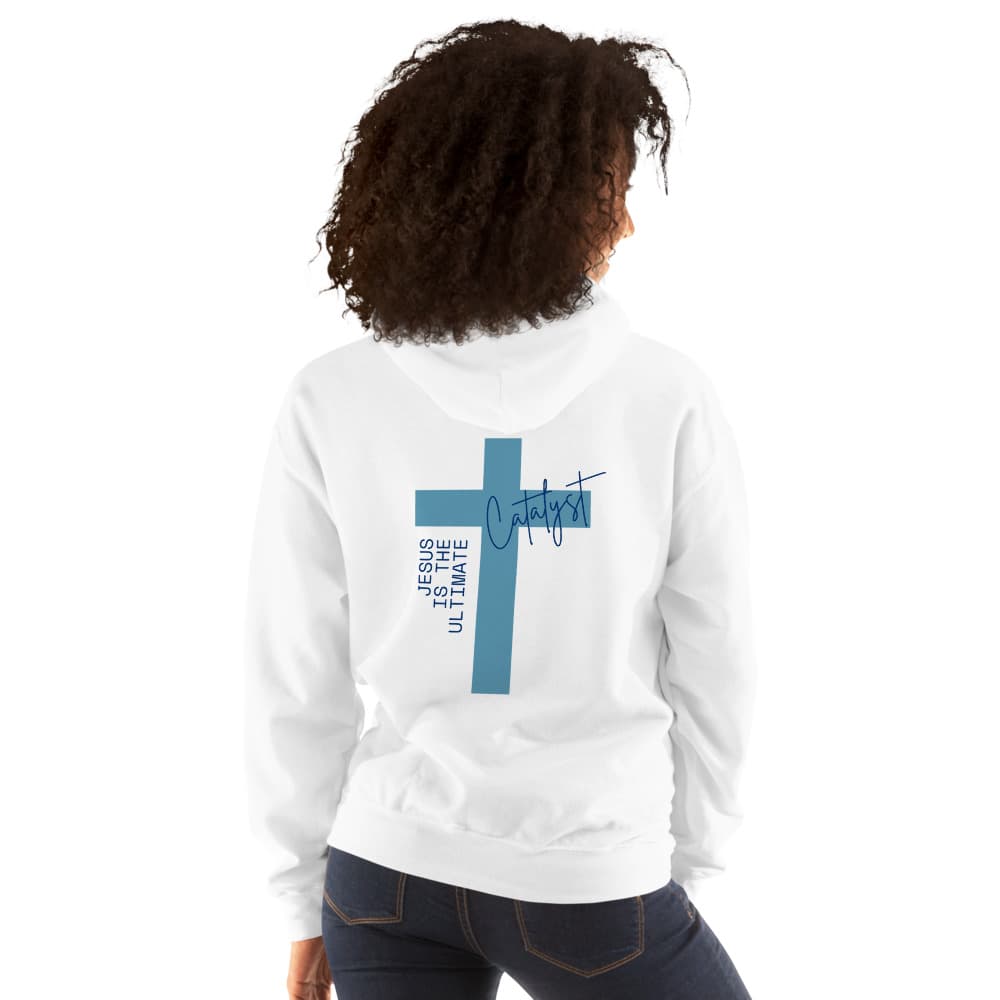 Unisex Hoodie White Jesus is the Ultimate