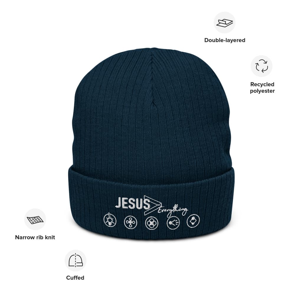 ribbed beanie
