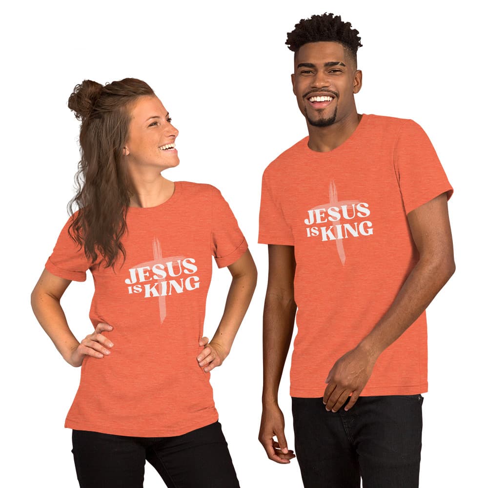 Jesus is King Unisex Short Sleeve Jersey T-Shirt