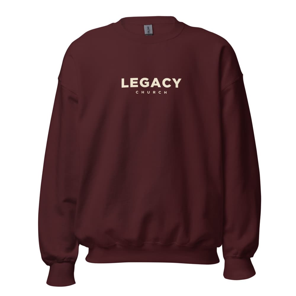 Cream Logo Unisex Heavy Blend Crewneck Sweatshirt