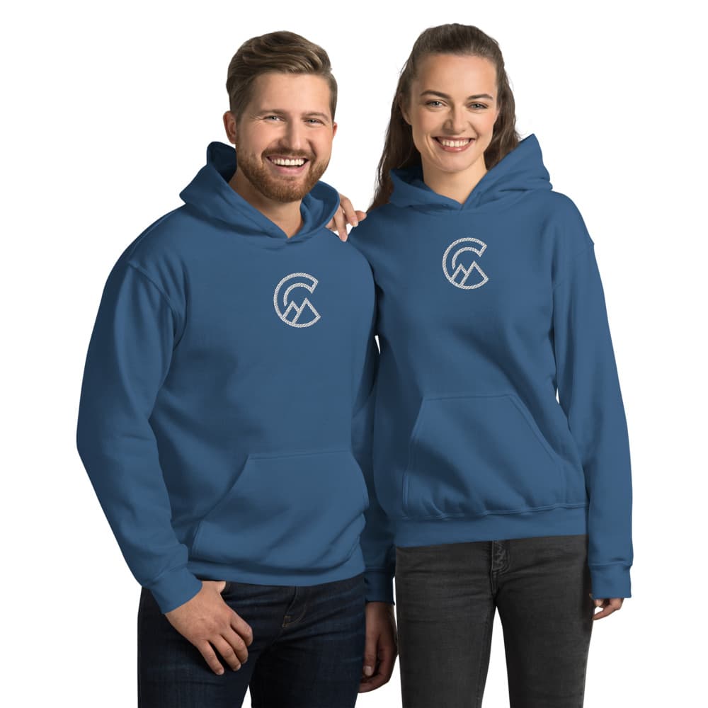 18500 Unisex Heavy Blend Hooded Embroidered