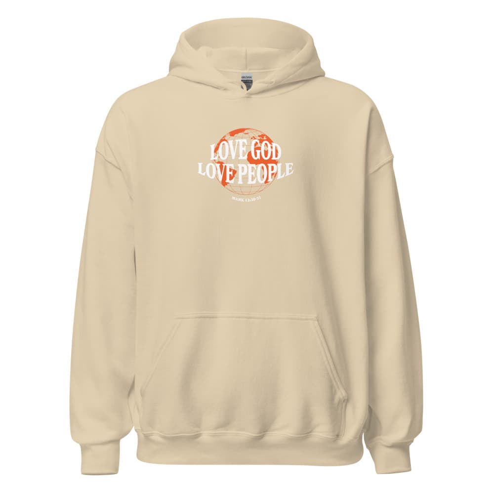 Sand Love God Love People Hoodie