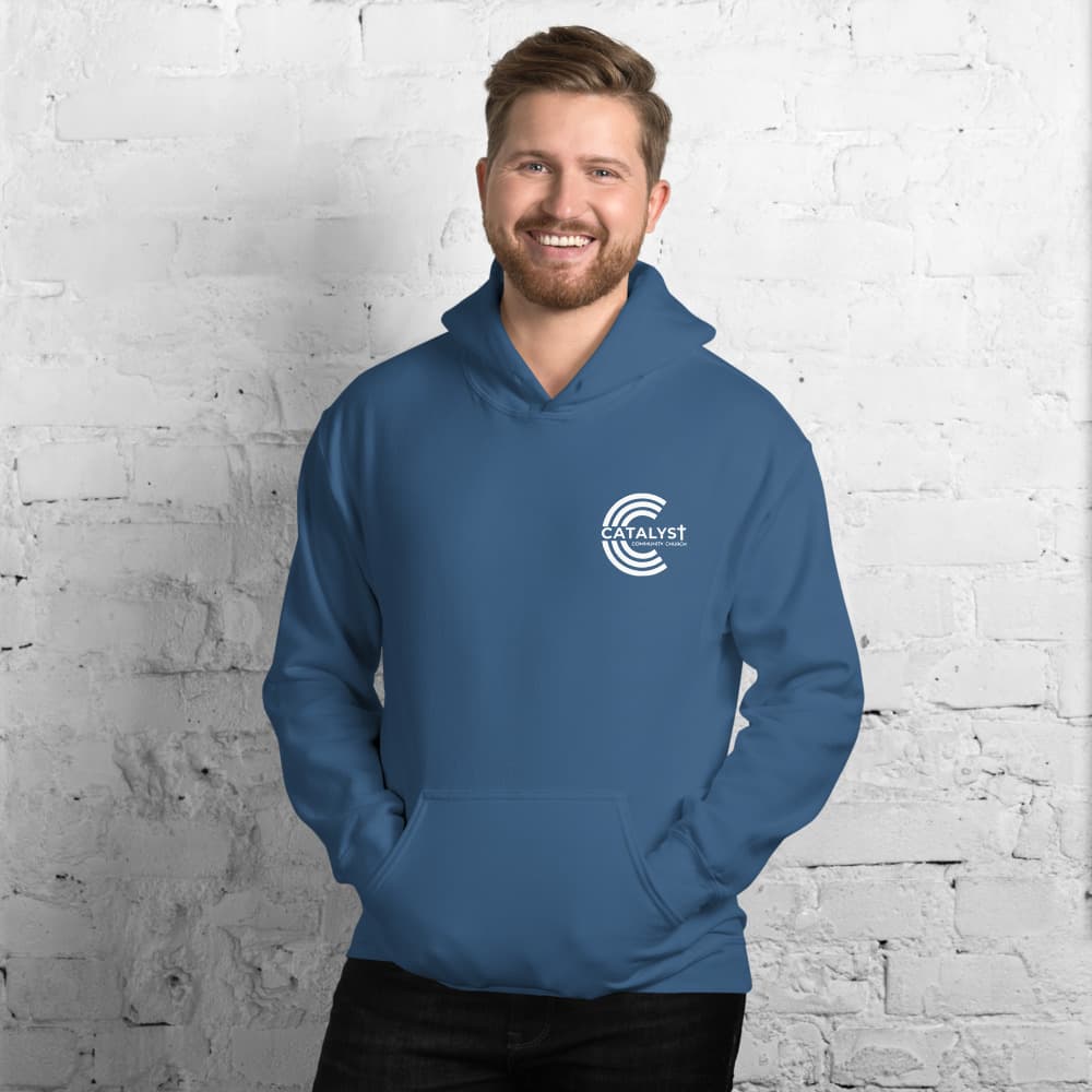 Unisex Hoodie Steel Blue Jesus Ultimate