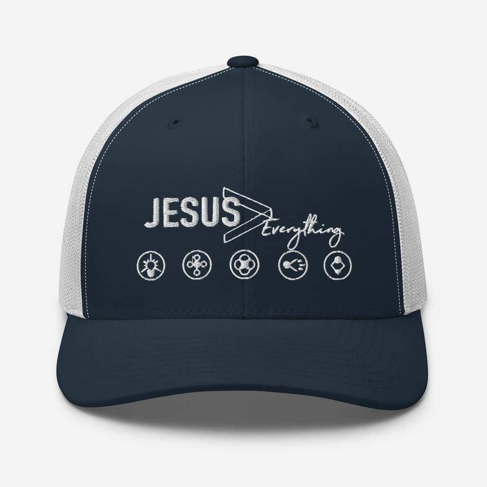Navy/ White