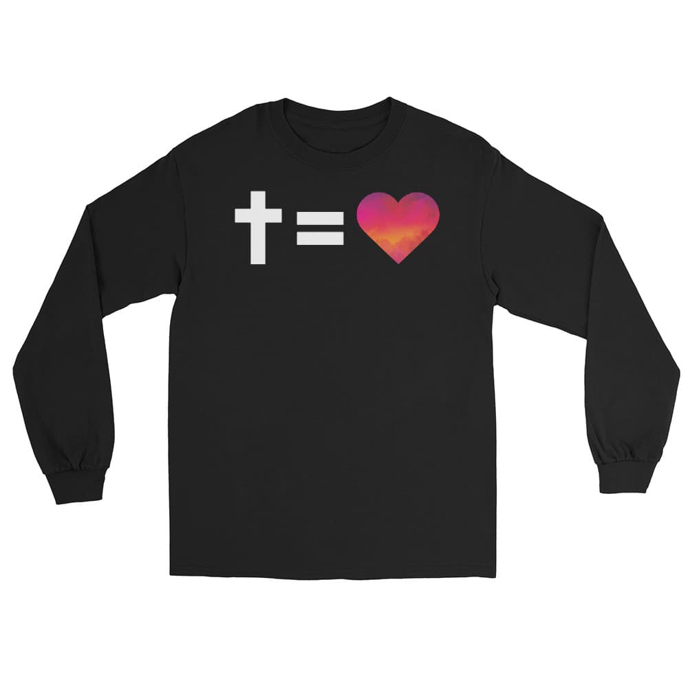 Cross = Love long sleeve