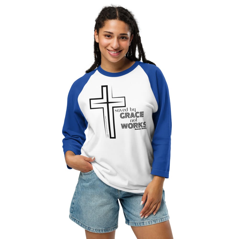 245 Unisex Fine Jersey Raglan Tee