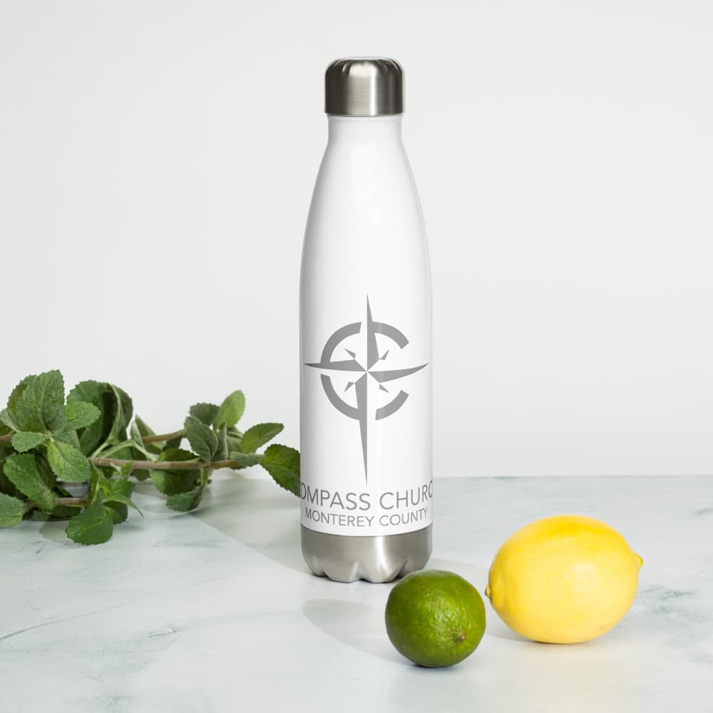 Compass Stainless Steel Water Bottle