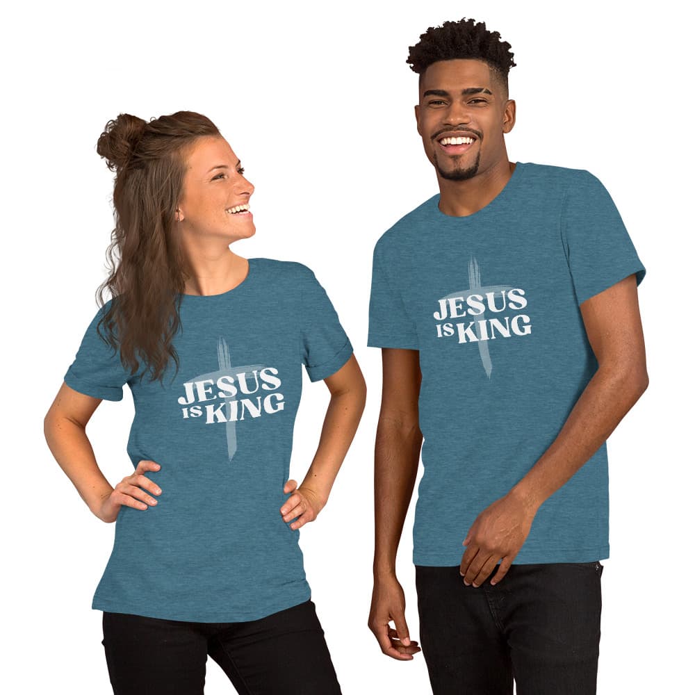 Jesus is King Unisex Short Sleeve Jersey T-Shirt