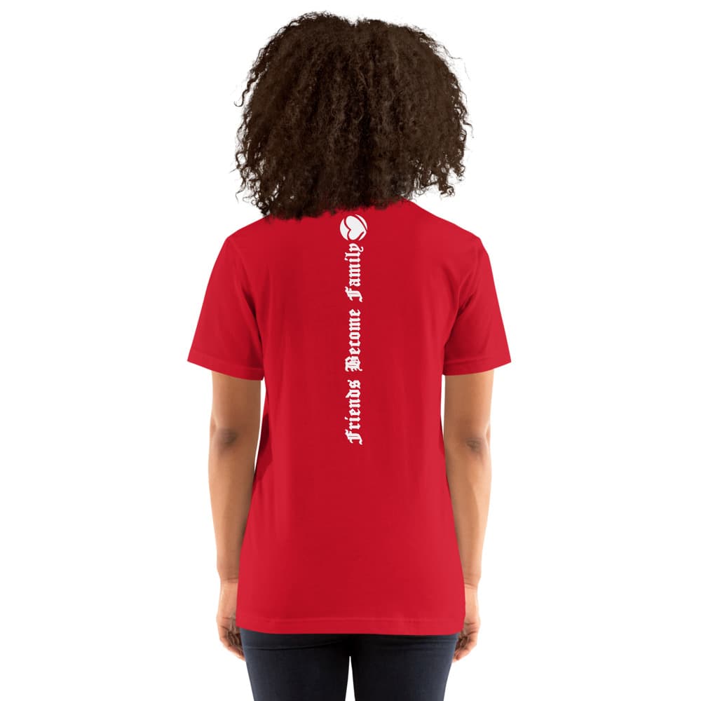 Embrace Church - Friends Become Family Unisex Short Sleeve Jersey T-Shirt