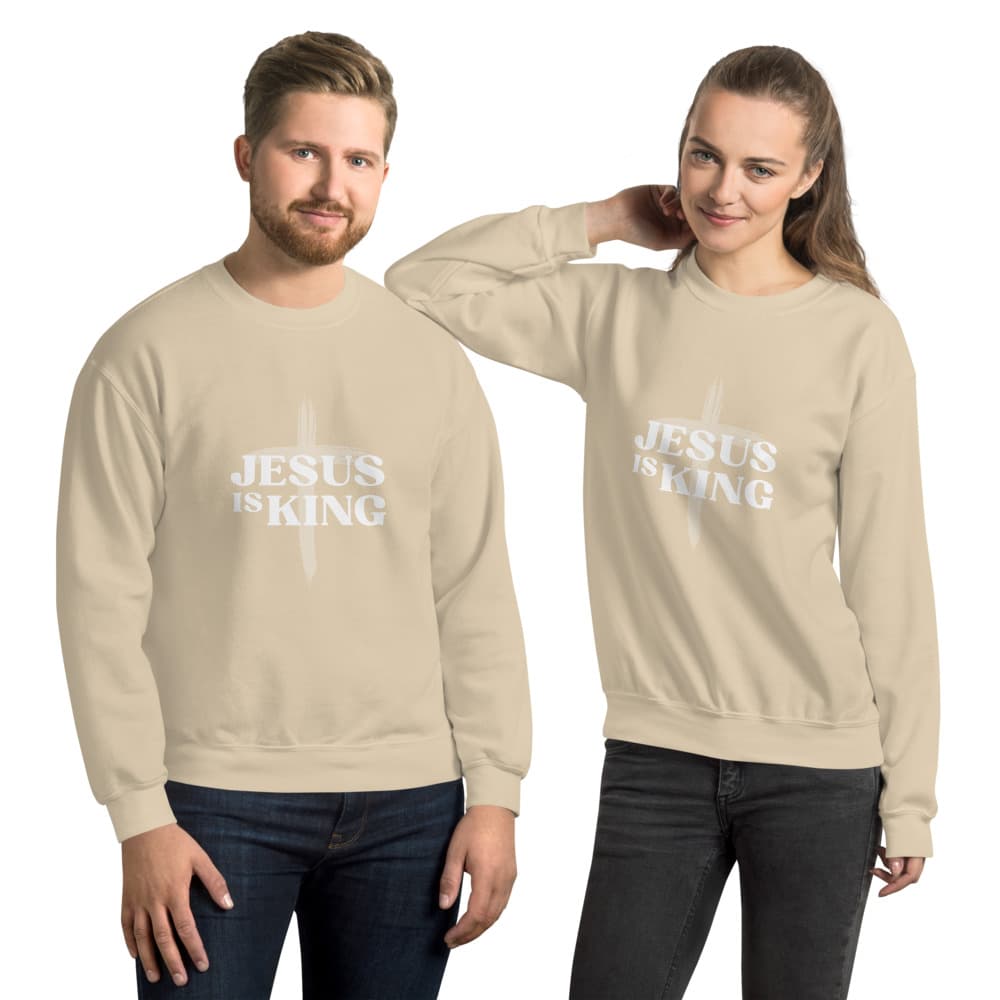 Jesus is King Unisex Heavy Blend Crewneck Sweatshirt