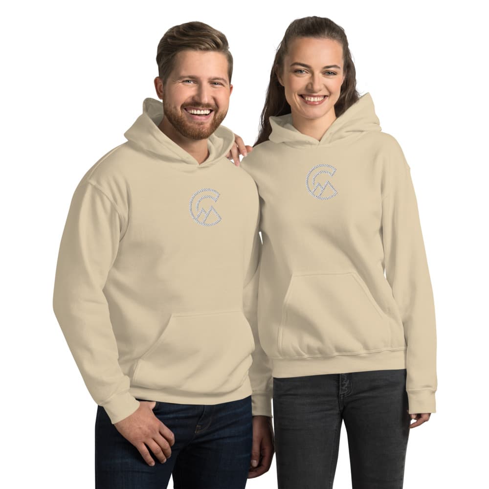 18500 Unisex Heavy Blend Hooded Embroidered