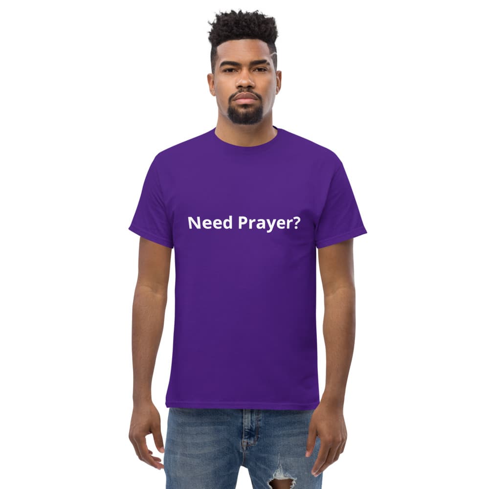 Need Prayer? (Men’s Classic Tee Gildan 5000)
