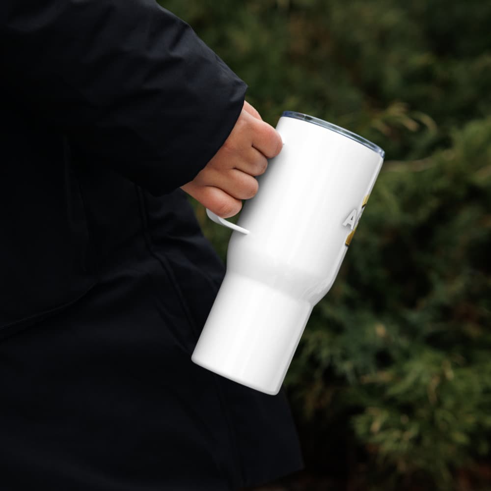 Travel Mug with a Handle