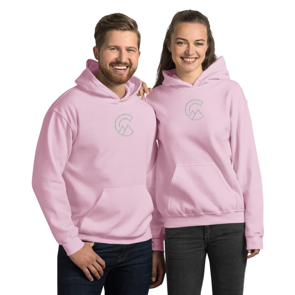 18500 Unisex Heavy Blend Hooded Embroidered