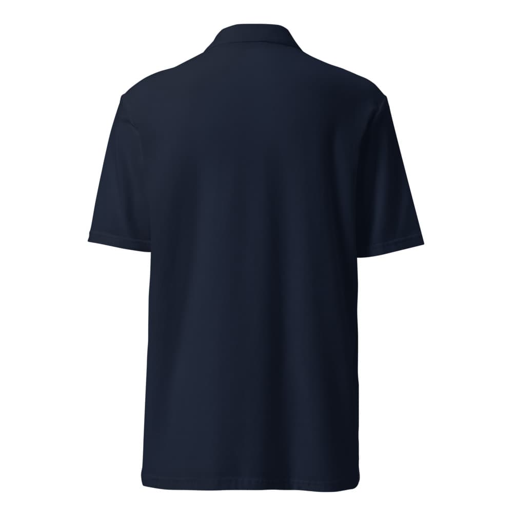 Navy Polo Yellow Logo