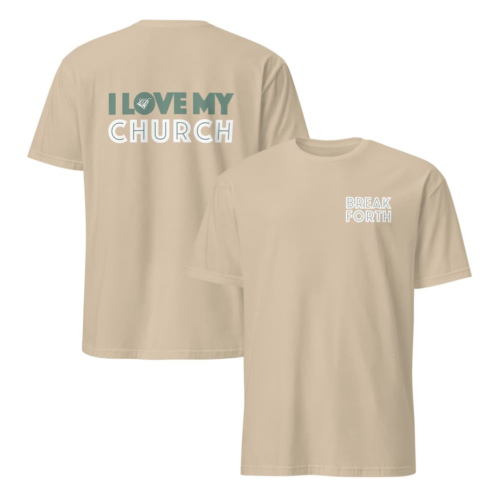 Love My Church Tee Light