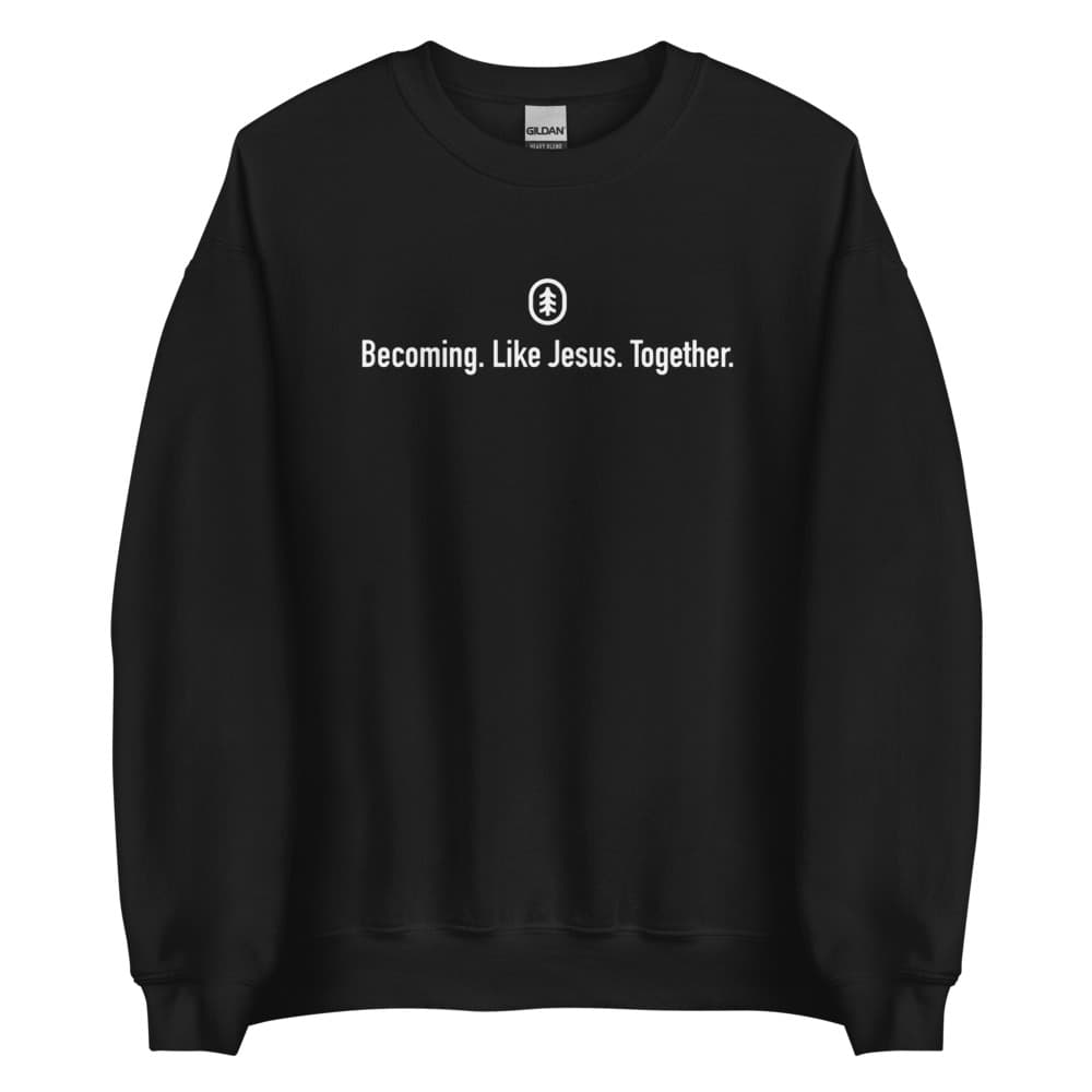 Unisex Crewneck Sweatshirt Black