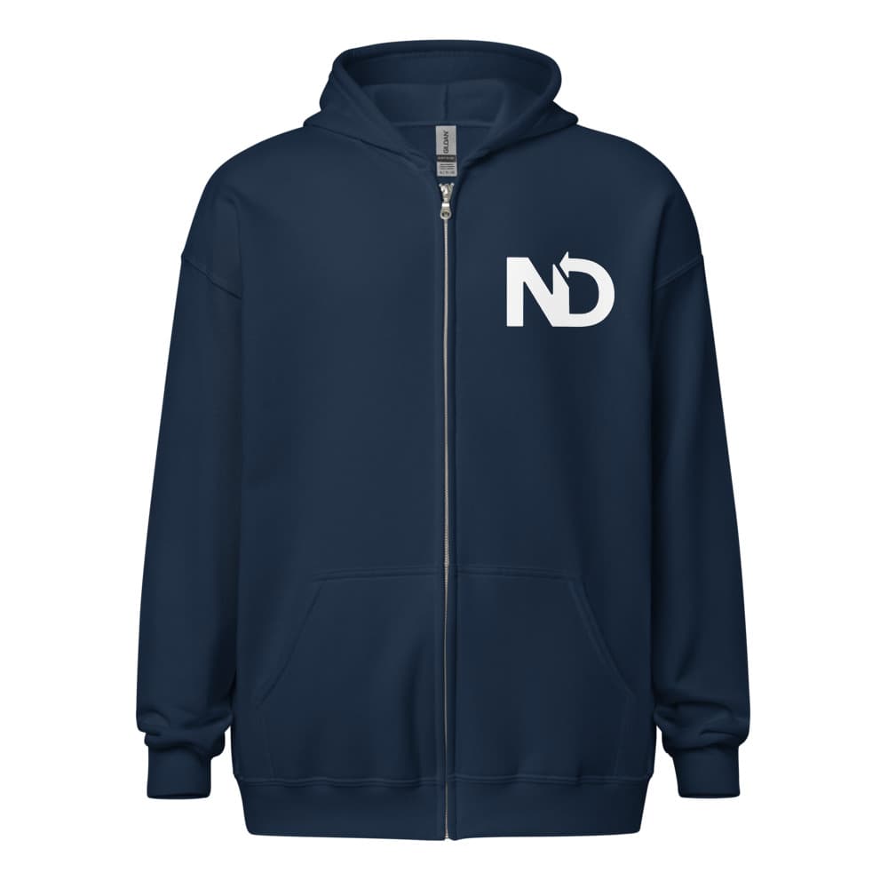 ND Unisex Heavy Blend Zip Hoodie | Gildan