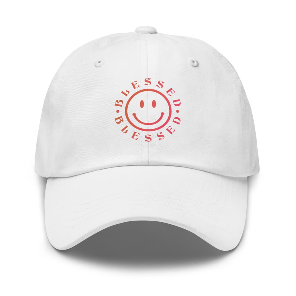 Blessed Smiley Face Dad Hat