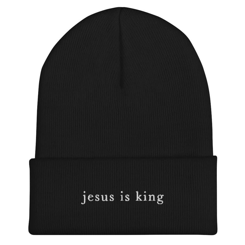 Jesus Is King Beanie