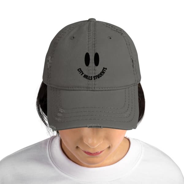 Distressed CHS Smile Hat