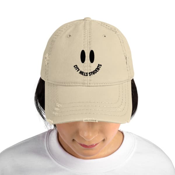 Distressed CHS Smile Hat