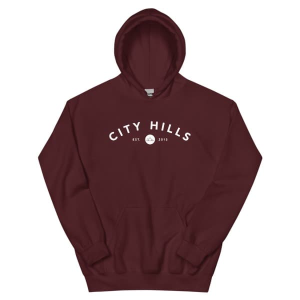 Small Logo Heavy Blend Hooded Sweatshirt