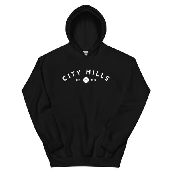 Small Logo Heavy Blend Hooded Sweatshirt