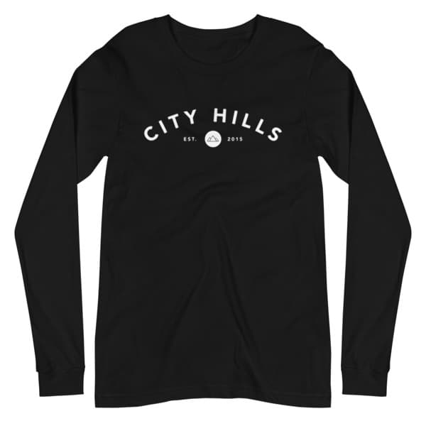 Small Logo Unisex Long Sleeve Shirt