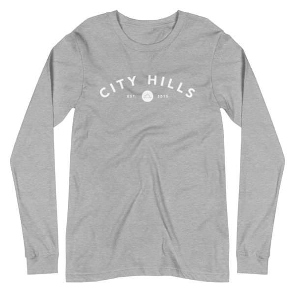 Small Logo Unisex Long Sleeve Shirt