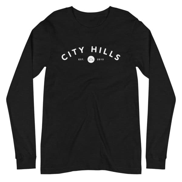 Small Logo Unisex Long Sleeve Shirt