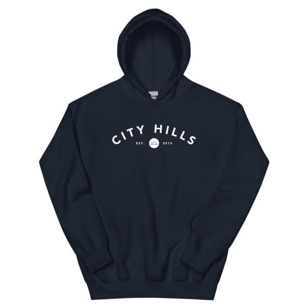 Small Logo Heavy Blend Hooded Sweatshirt
