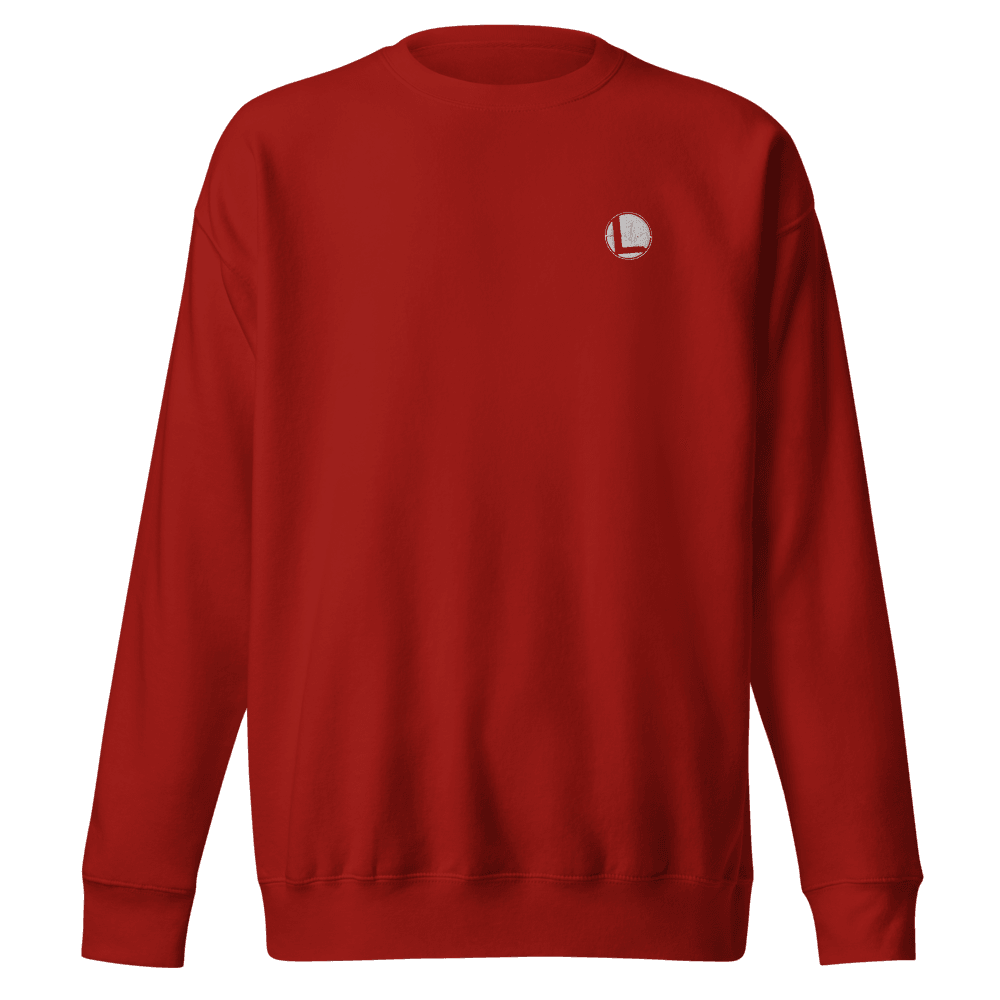 Embroidered Logo Crewneck