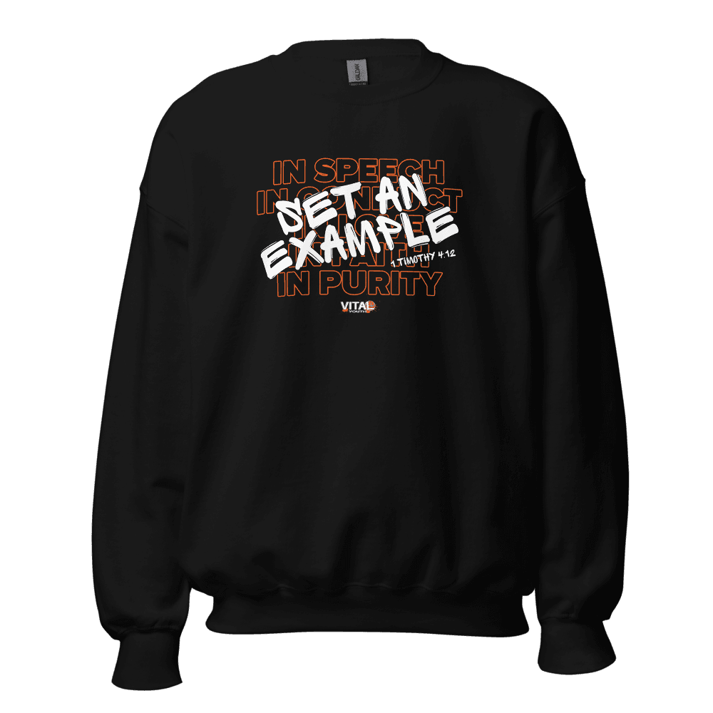 Crewneck- 1 Tim 4- Vital Youth