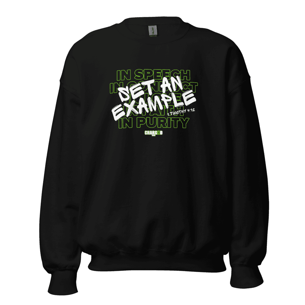 Crewneck- 1 Tim 4- Charged Kids