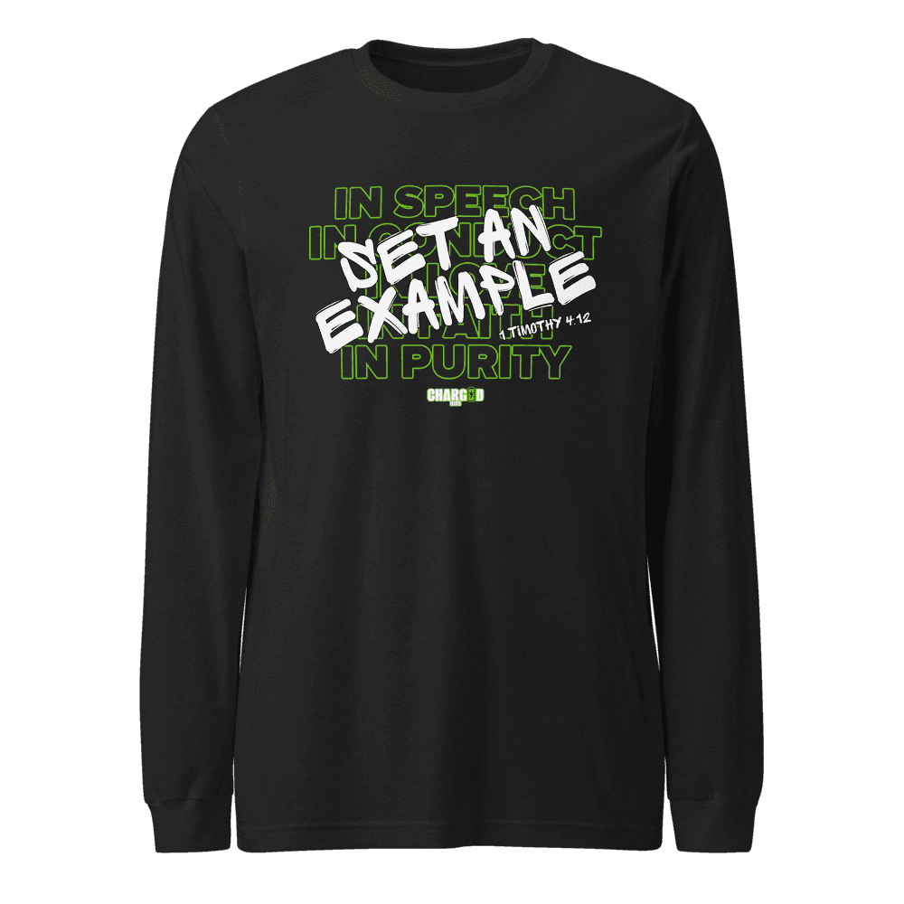 Long Sleeve Tee- 1 Tim 4- Charged Kids