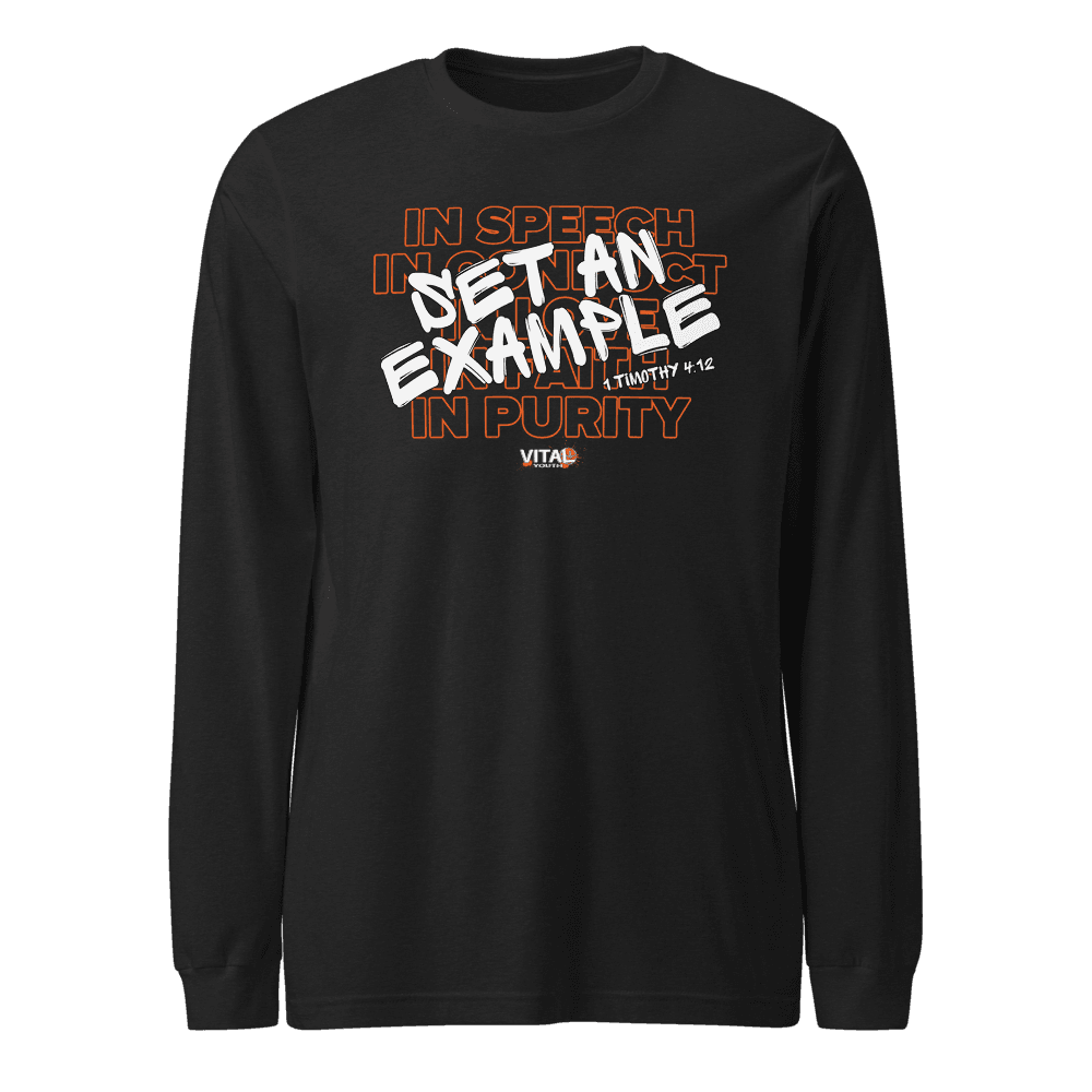 Long Sleeve Tee- 1 Tim 4- Vital Youth