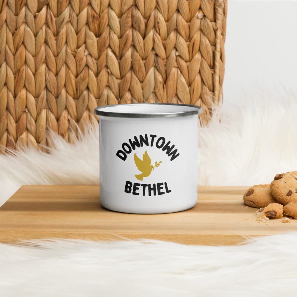 DB Dove Enamel Mug