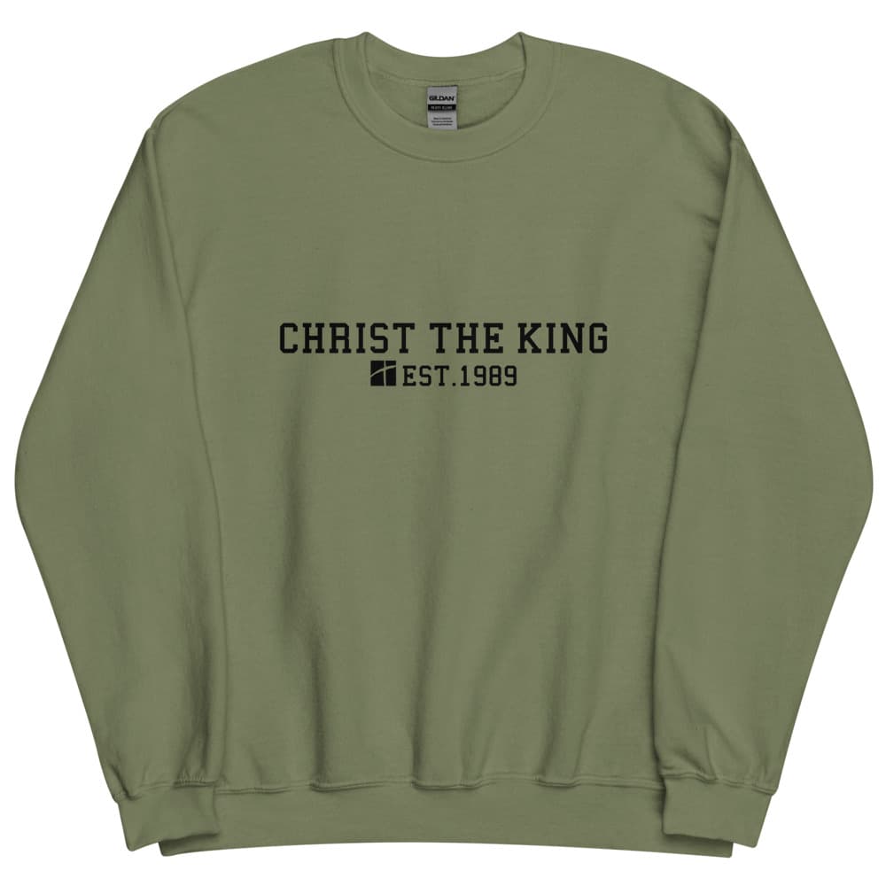 Unisex Crew Neck Sweatshirt - CTK 1989 black ink