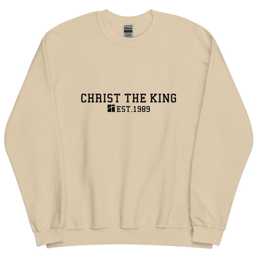 Unisex Crew Neck Sweatshirt - CTK 1989 black ink