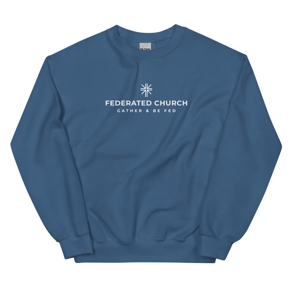 Federated Church Logo Unisex Heavy Blend Crewneck Sweatshirt