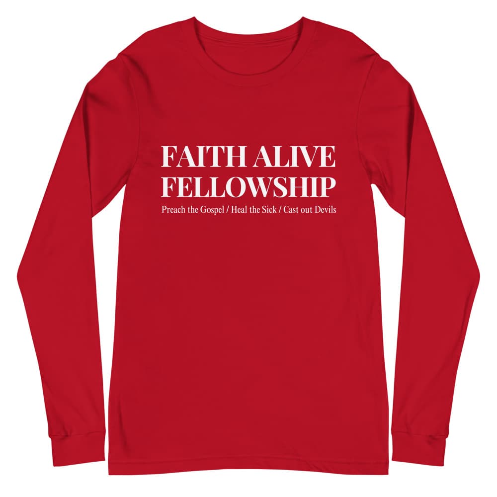 FAF Unisex Long Sleeve Shirt