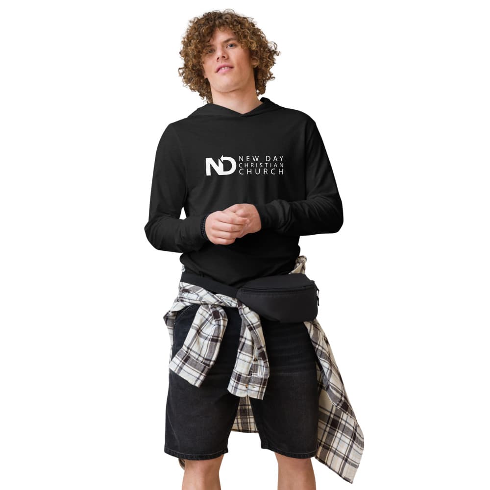 ND Unisex Hooded Long Sleeve Tee